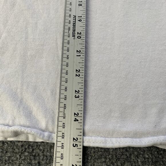 Vintage Surfing Magazine Shirt Medium Gray Beach Surf Retro Y2K Skater Tee - Picture 9 of 10